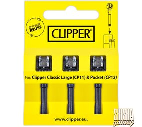 Clipper 3 Flints - für Clipper Feuerzeuge - 3er Pack