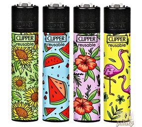 Clipper Paradise Pattern - Feuerzeuge - 4er Set (Classic Large)