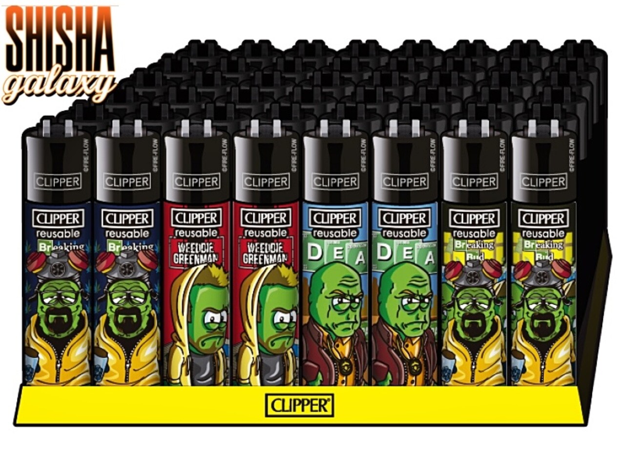 Clipper Clipper - Mastercheef - Feuerzeuge - 4er Set (Classic Large)