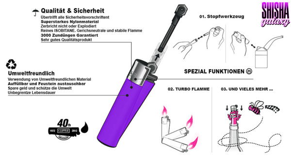 Clipper Clipper - Kuh - Feuerzeuge - 4er Set (Classic Large) Clipper Clipper - Kuh - Feuerzeuge - 4er Set (Classic Large)