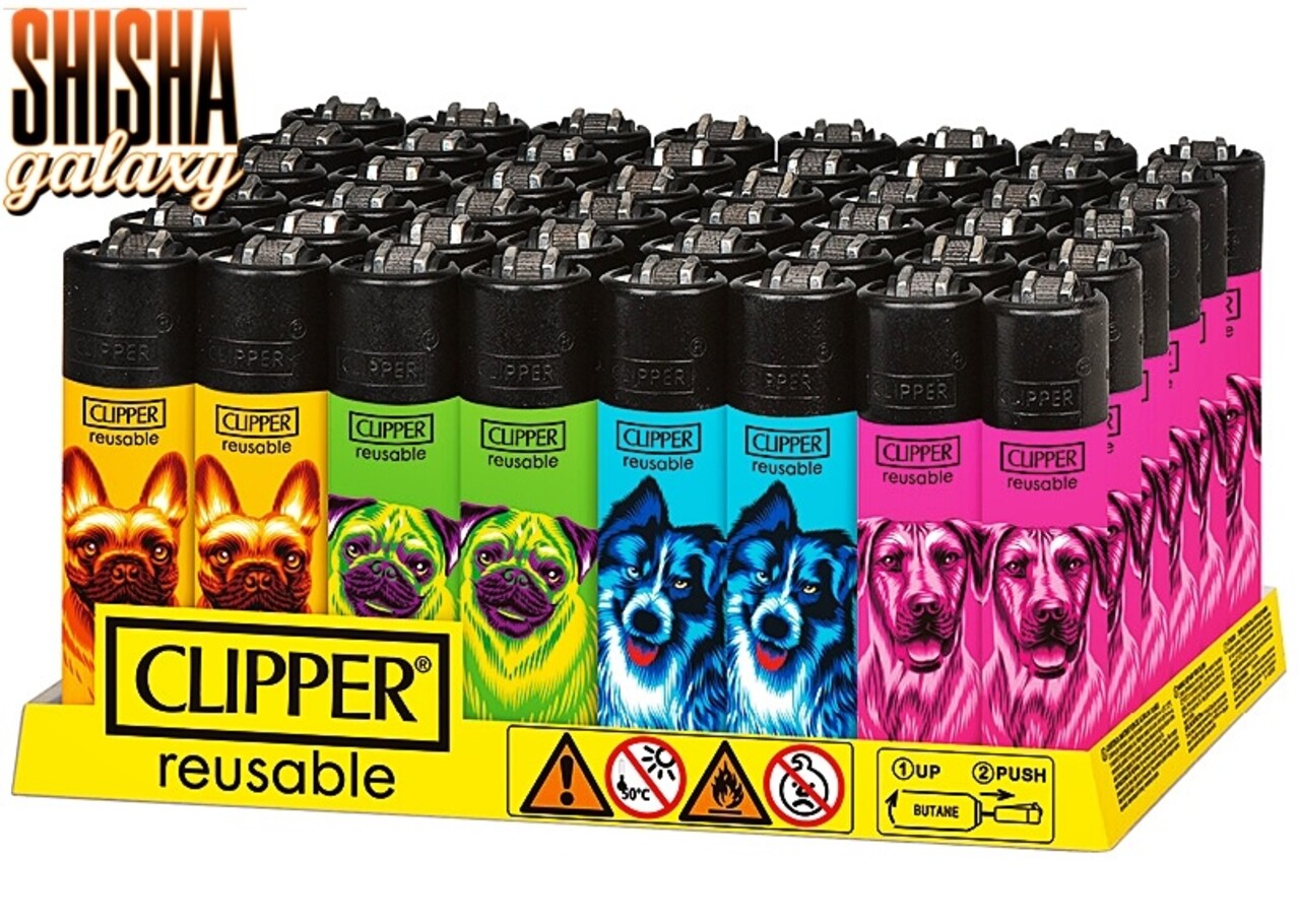 Clipper Clipper - Hunde - Feuerzeuge - 4er Set (Classic Large)