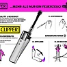Clipper Clipper - Girlz - Feuerzeuge - 4er Set (Classic Large) Clipper Clipper - Girlz - Feuerzeuge - 4er Set (Classic Large)