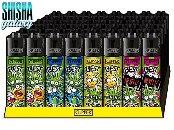 Clipper Clipper - Best Friends 3 - Feuerzeuge - 4er Set (Classic Large)