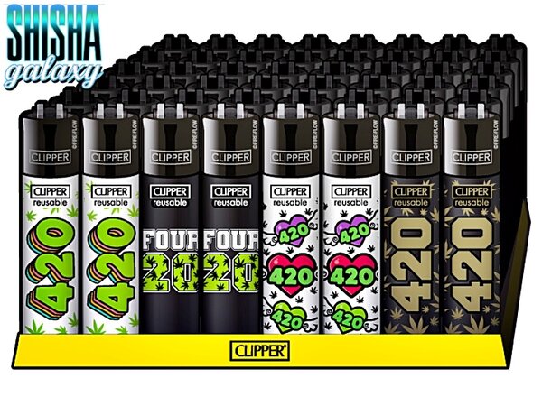 Clipper Clipper - 420 Collection - Feuerzeuge - 4er Set (Classic Large)