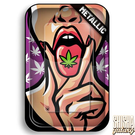Fire Flow Fire Flow - 420 Girl 1 - Unterlage - Rolling Tray - Premium Metall (Small) Fire Flow Fire Flow - 420 Girl 1 - Unterlage - Rolling Tray - Premium Metall (Small)