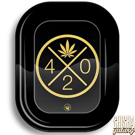 Fire Flow Fire Flow - 420 Gold 2 - Unterlage - Rolling Tray - Premium Metall (Micro) Fire Flow Fire Flow - 420 Gold 2 - Unterlage - Rolling Tray - Premium Metall (Micro)