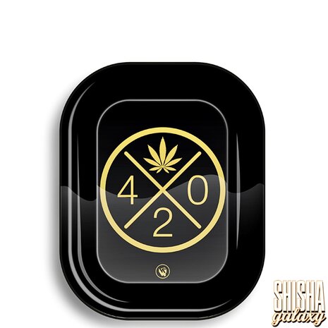 Fire Flow Fire Flow - 420 Gold 2 - Unterlage - Rolling Tray - Premium Metall (Micro) Fire Flow Fire Flow - 420 Gold 2 - Unterlage - Rolling Tray - Premium Metall (Micro)