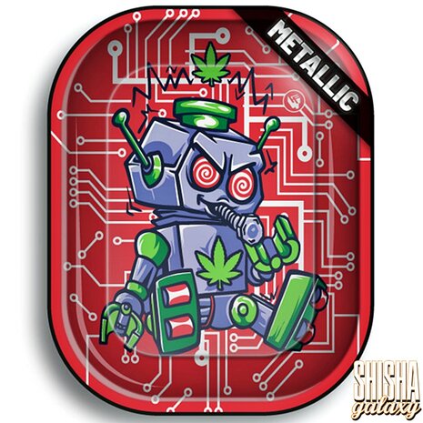 Fire Flow Fire Flow - 420 Robot 3 - Unterlage - Rolling Tray - Premium Metall (Micro) Fire Flow Fire Flow - 420 Robot 3 - Unterlage - Rolling Tray - Premium Metall (Micro)