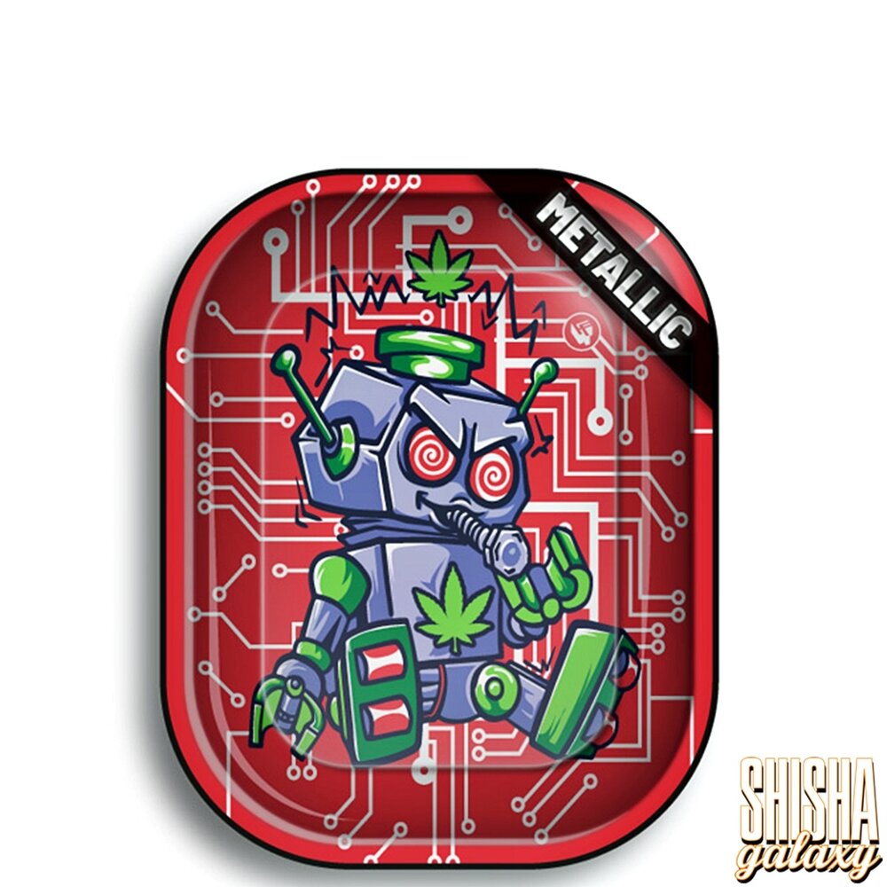 Fire Flow Fire Flow - 420 Robot 3 - Unterlage - Rolling Tray - Premium Metall (Micro) Fire Flow Fire Flow - 420 Robot 3 - Unterlage - Rolling Tray - Premium Metall (Micro)