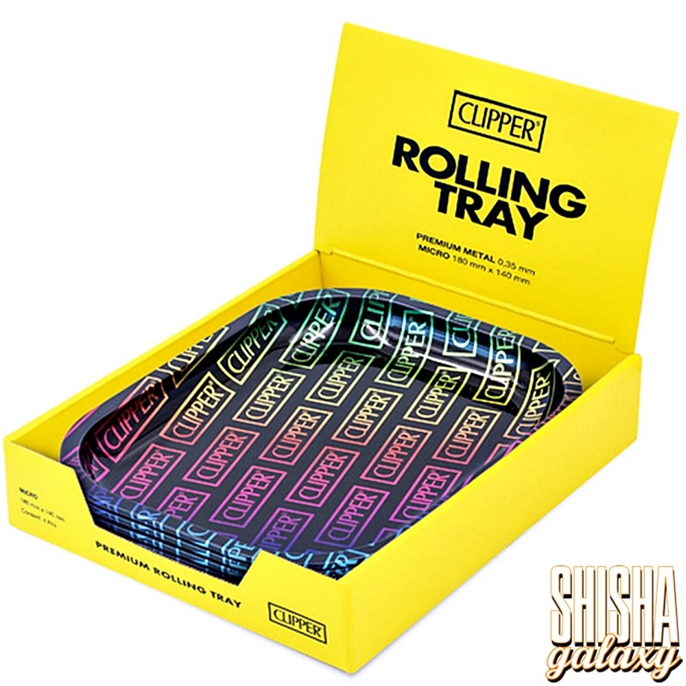 Clipper Clipper - Gradient - Unterlage - Rolling Tray - Premium Metall (Micro) Clipper Clipper - Gradient - Unterlage - Rolling Tray - Premium Metall (Micro)