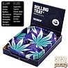 Fire Flow Fire Flow - Leaves 35 Blue - Unterlage - Rolling Tray - Premium Metall (Micro) Fire Flow Fire Flow - Leaves 35 Blue - Unterlage - Rolling Tray - Premium Metall (Micro)