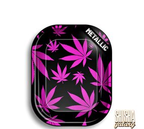 Fire Flow Leaves Pink - Unterlage - Rolling Tray (Micro) Fire Flow Leaves Pink - Unterlage - Rolling Tray (Micro)