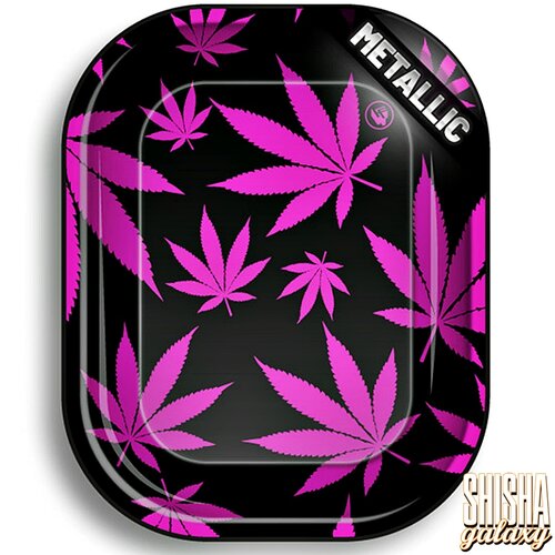 Fire Flow Fire Flow - Leaves Pink - Unterlage - Rolling Tray - Premium Metall (Micro)