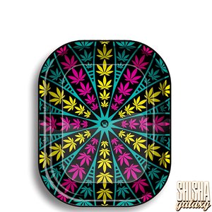 Fire Flow Leaves 1/4 - Unterlage - Rolling Tray (Micro)