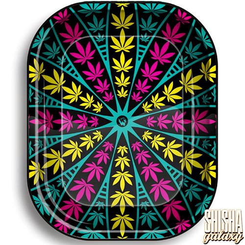 Fire Flow Fire Flow - Leaves 1/4 - Unterlage - Rolling Tray - Premium Metall (Micro)