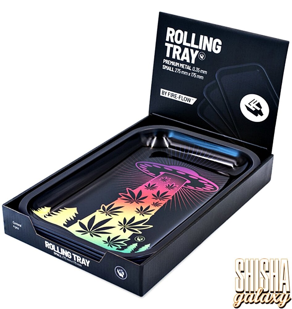 Fire Flow Fire Flow - 420 Ufo Gradient - Unterlage - Rolling Tray - Premium Metall (Small) Fire Flow Fire Flow - 420 Ufo Gradient - Unterlage - Rolling Tray - Premium Metall (Small)
