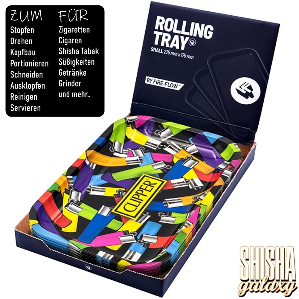 Clipper Clipper - Chaosline - Unterlage - Rolling Tray - Premium Metall (Small) Clipper Clipper - Chaosline - Unterlage - Rolling Tray - Premium Metall (Small)