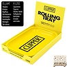 Clipper Clipper - Yellow - Unterlage - Rolling Tray - Premium Metall (Small) Clipper Clipper - Yellow - Unterlage - Rolling Tray - Premium Metall (Small)