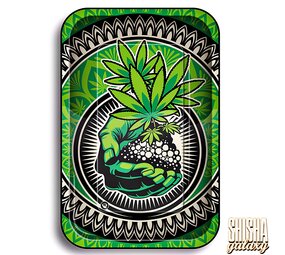 Fire Flow Grass Art 2 - 1/4 - Unterlage - Rolling Tray (Small) Fire Flow Grass Art 2 - 1/4 - Unterlage - Rolling Tray (Small)