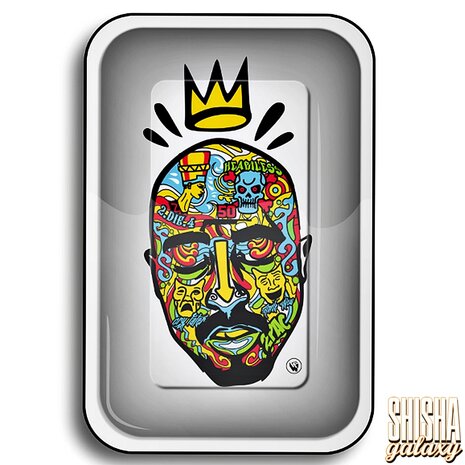 Fire Flow Fire Flow - Hip Hop Legends 3/4 - Unterlage - Rolling Tray - Premium Metall (Small) Fire Flow Fire Flow - Hip Hop Legends 3/4 - Unterlage - Rolling Tray - Premium Metall (Small)