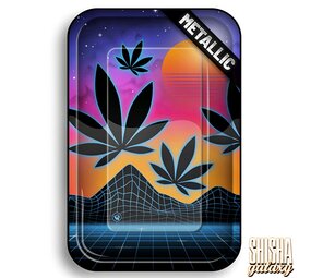 Fire Flow Leaves 37 - 3/4 - Unterlage - Rolling Tray (Small) Fire Flow Leaves 37 - 3/4 - Unterlage - Rolling Tray (Small)