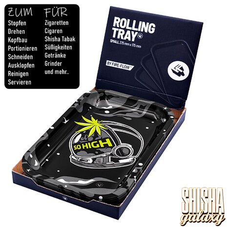 Fire Flow Fire Flow - So High - Unterlage - Rolling Tray - Premium Metall (Small) Fire Flow Fire Flow - So High - Unterlage - Rolling Tray - Premium Metall (Small)