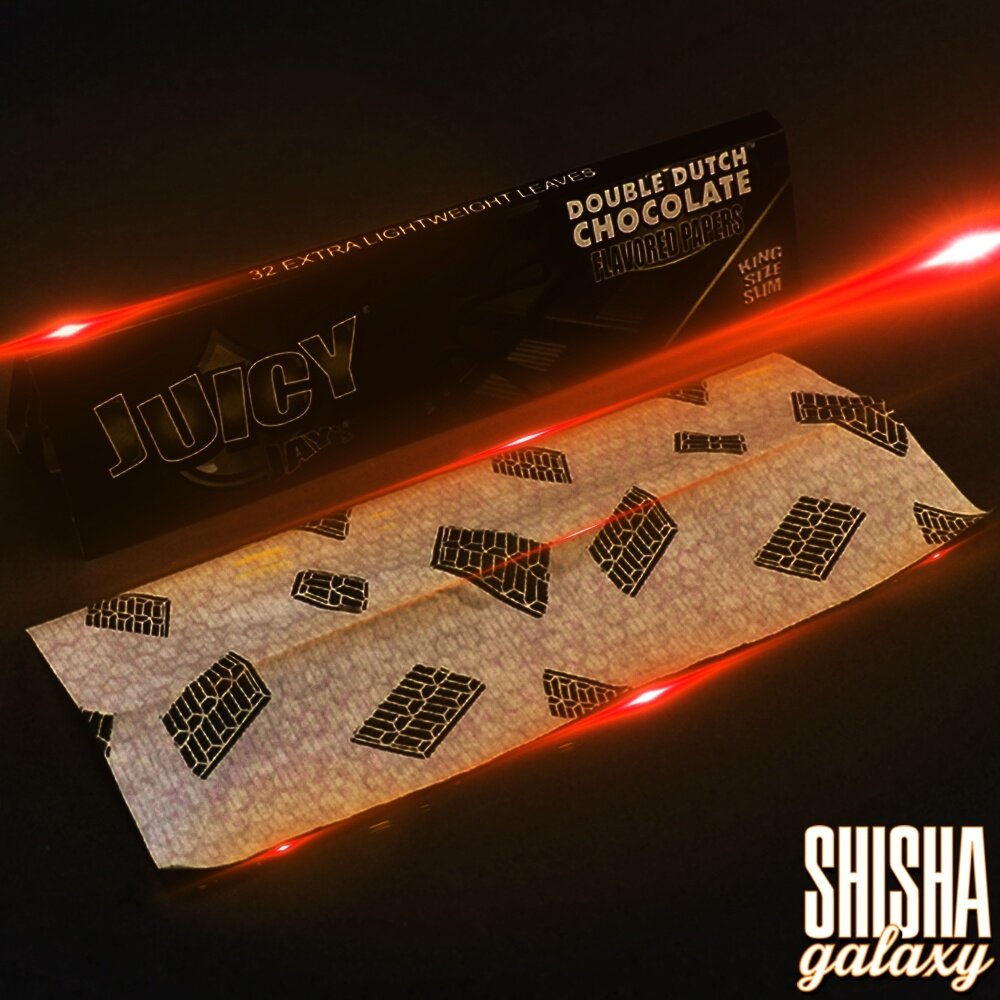 Juicy Jays Juicy Jays - Double Dutch Chocolate - King Size Slim - Zigarettenpapier / Drehpapier / Paper (32 Blättchen) Juicy Jays Juicy Jays - Double Dutch Chocolate - King Size Slim - Zigarettenpapier / Drehpapier / Paper (32 Blättchen)