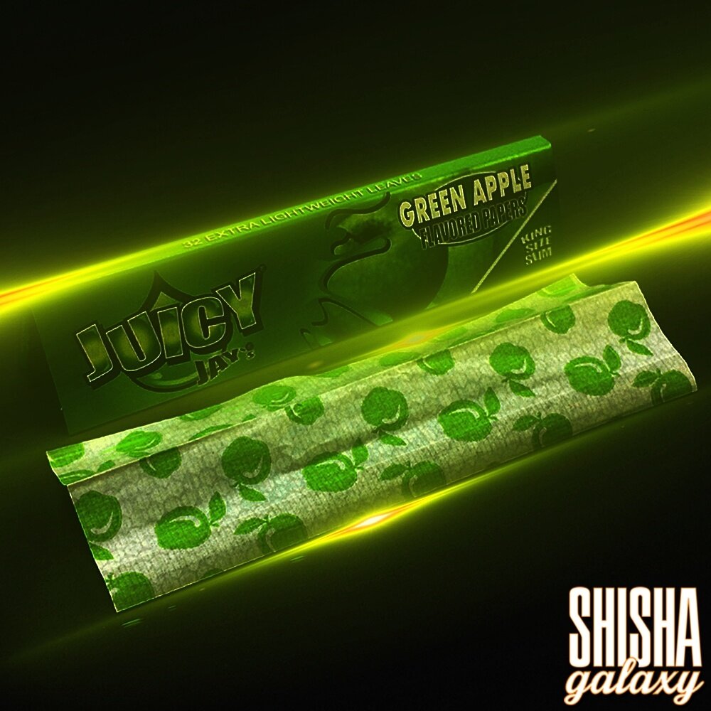 Juicy Jays Juicy Jays - Green Apple - King Size Slim - Zigarettenpapier / Drehpapier / Paper (32 Blättchen) Juicy Jays Juicy Jays - Green Apple - King Size Slim - Zigarettenpapier / Drehpapier / Paper (32 Blättchen)