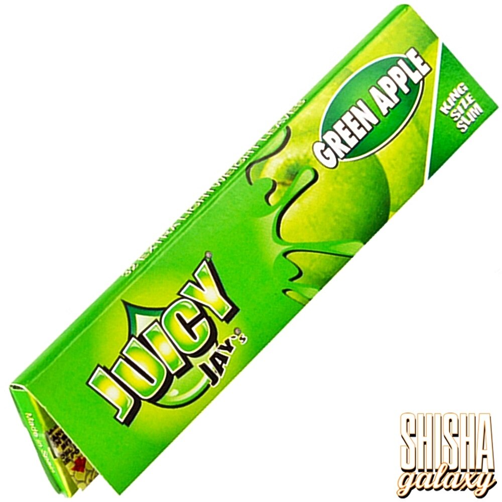 Juicy Jays Juicy Jays - Green Apple - King Size Slim - Zigarettenpapier / Drehpapier / Paper (32 Blättchen) Juicy Jays Juicy Jays - Green Apple - King Size Slim - Zigarettenpapier / Drehpapier / Paper (32 Blättchen)