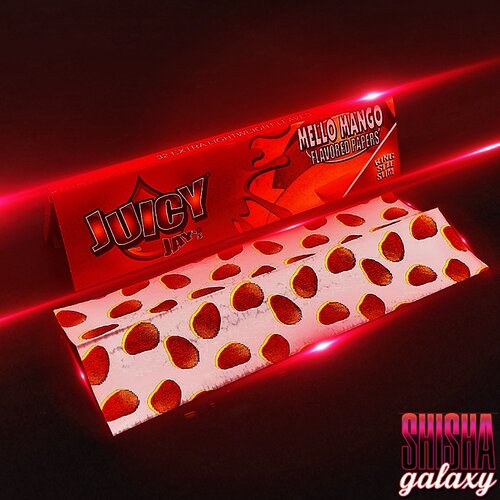 Juicy Jays Juicy Jays - Mello Mango - King Size Slim - Zigarettenpapier / Drehpapier / Paper (32 Blättchen)