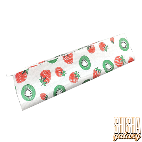 Juicy Jays Juicy Jays - Strawberry Kiwi - King Size Slim - Zigarettenpapier / Drehpapier / Paper (32 Blättchen)