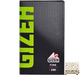Gizeh Black - Fine - Regular - Zigarettenpapier (100 Blättchen) Gizeh Black - Fine - Regular - Zigarettenpapier (100 Blättchen)