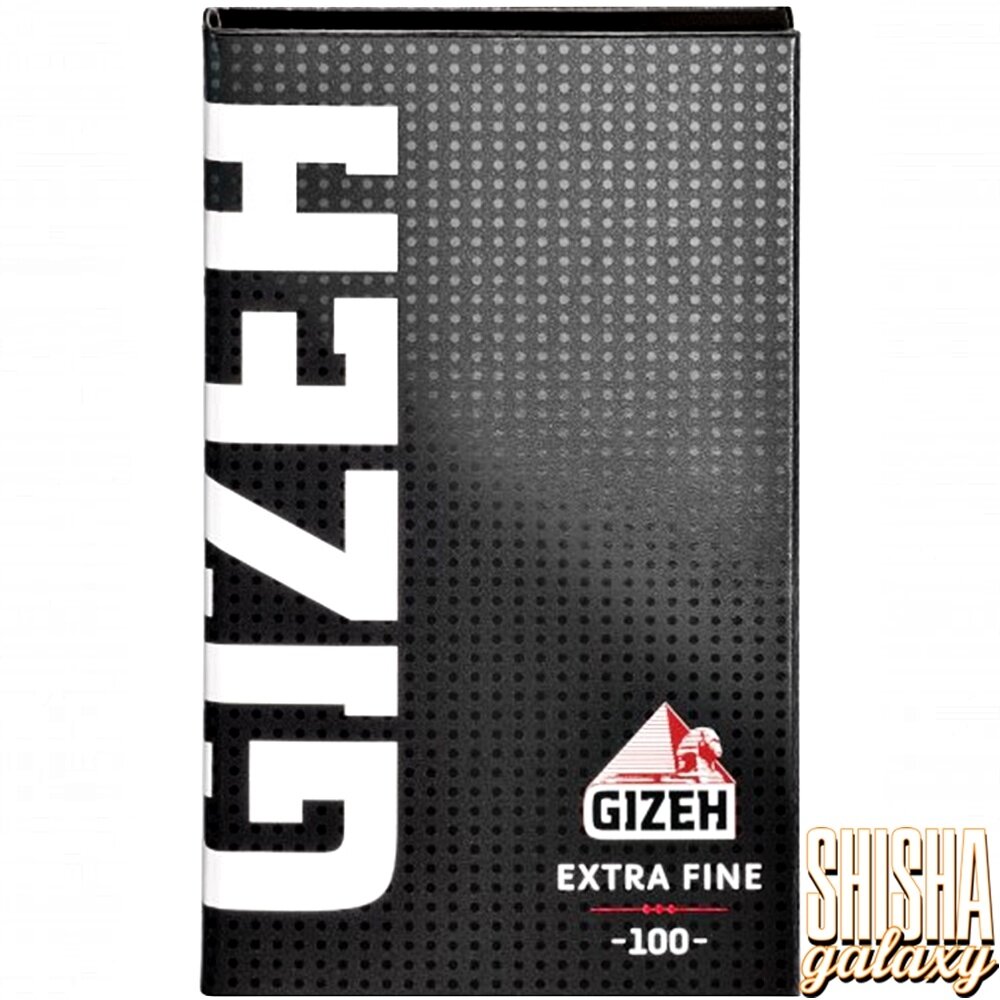 Gizeh Gizeh - Black - Extra Fine - Regular - Zigarettenpapier / Paper (100 Blättchen) Gizeh Gizeh - Black - Extra Fine - Regular - Zigarettenpapier / Paper (100 Blättchen)