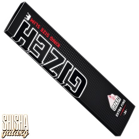 Gizeh Gizeh - Black - King Size Slim- Extra Fine - Zigarettenpapier / Paper (34 Blättchen) Gizeh Gizeh - Black - King Size Slim- Extra Fine - Zigarettenpapier / Paper (34 Blättchen)
