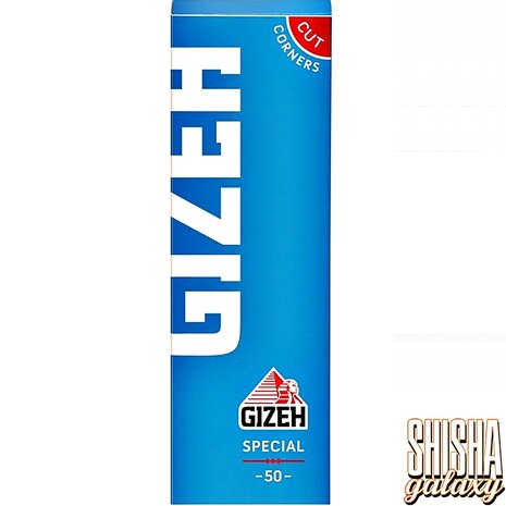 Gizeh Gizeh - Blue - Special - Regular - Zigarettenpapier / Paper (50 Blättchen) Gizeh Gizeh - Blue - Special - Regular - Zigarettenpapier / Paper (50 Blättchen)