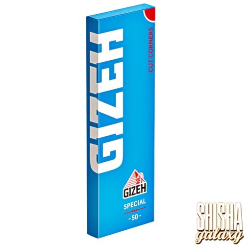 Gizeh Gizeh - Blue - Special - Regular - Zigarettenpapier / Paper (50 Blättchen)
