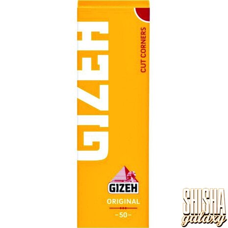 Gizeh Gizeh - Yellow - Original - Regular - Zigarettenpapier / Paper (50 Blättchen) Gizeh Gizeh - Yellow - Original - Regular - Zigarettenpapier / Paper (50 Blättchen)