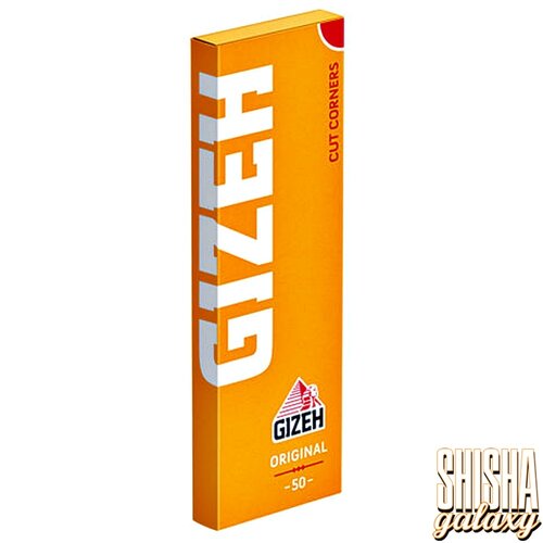 Gizeh Gizeh - Yellow - Original - Regular - Zigarettenpapier / Paper (50 Blättchen)