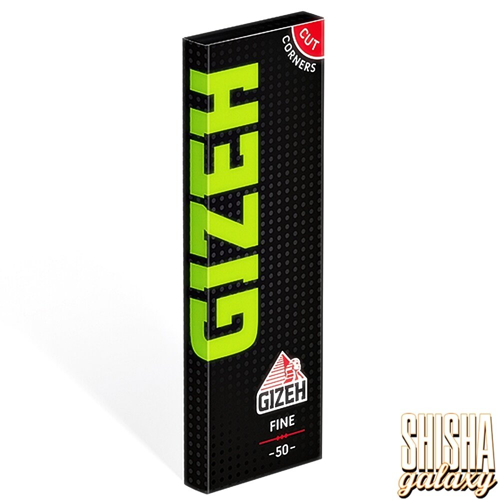 Gizeh Gizeh - Black - Fine - Regular - Zigarettenpapier / Paper (50 Blättchen)