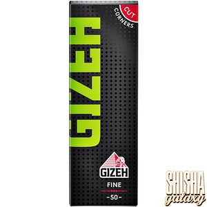 Gizeh Black - Fine - Regular - Zigarettenpapier (50 Blättchen)