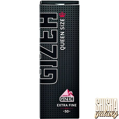 Gizeh Gizeh - Black - Queen Size - Extra Fine - Zigarettenpapier / Paper (50 Blättchen) Gizeh Gizeh - Black - Queen Size - Extra Fine - Zigarettenpapier / Paper (50 Blättchen)
