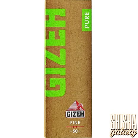 Gizeh Gizeh - Pure - Fine - Regular - Zigarettenpapier / Paper (50 Blättchen) Gizeh Gizeh - Pure - Fine - Regular - Zigarettenpapier / Paper (50 Blättchen)