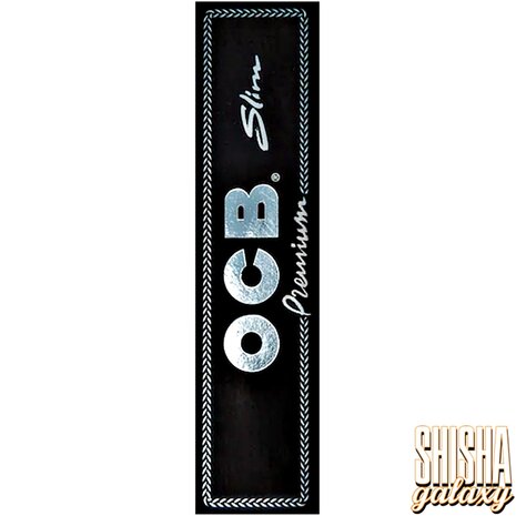 OCB OCB - Schwarz - Premium - Slim - Extra dünn - Zigarettenpapier (32 Blättchen) OCB OCB - Schwarz - Premium - Slim - Extra dünn - Zigarettenpapier (32 Blättchen)
