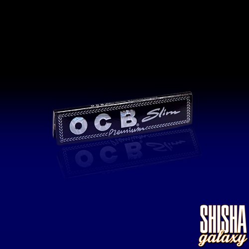 OCB OCB - Schwarz - Premium - Slim - Extra dünn - Zigarettenpapier (32 Blättchen)