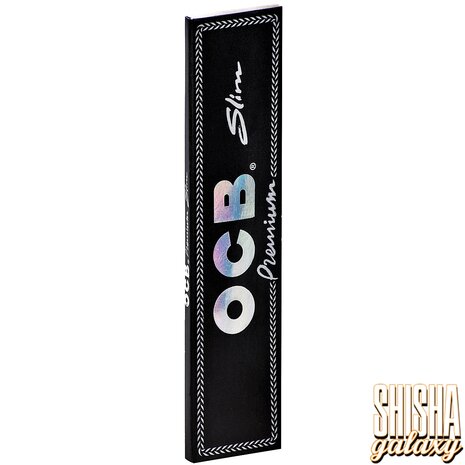 OCB OCB - Schwarz - Premium - Slim - Extra dünn - Zigarettenpapier (32 Blättchen) OCB OCB - Schwarz - Premium - Slim - Extra dünn - Zigarettenpapier (32 Blättchen)