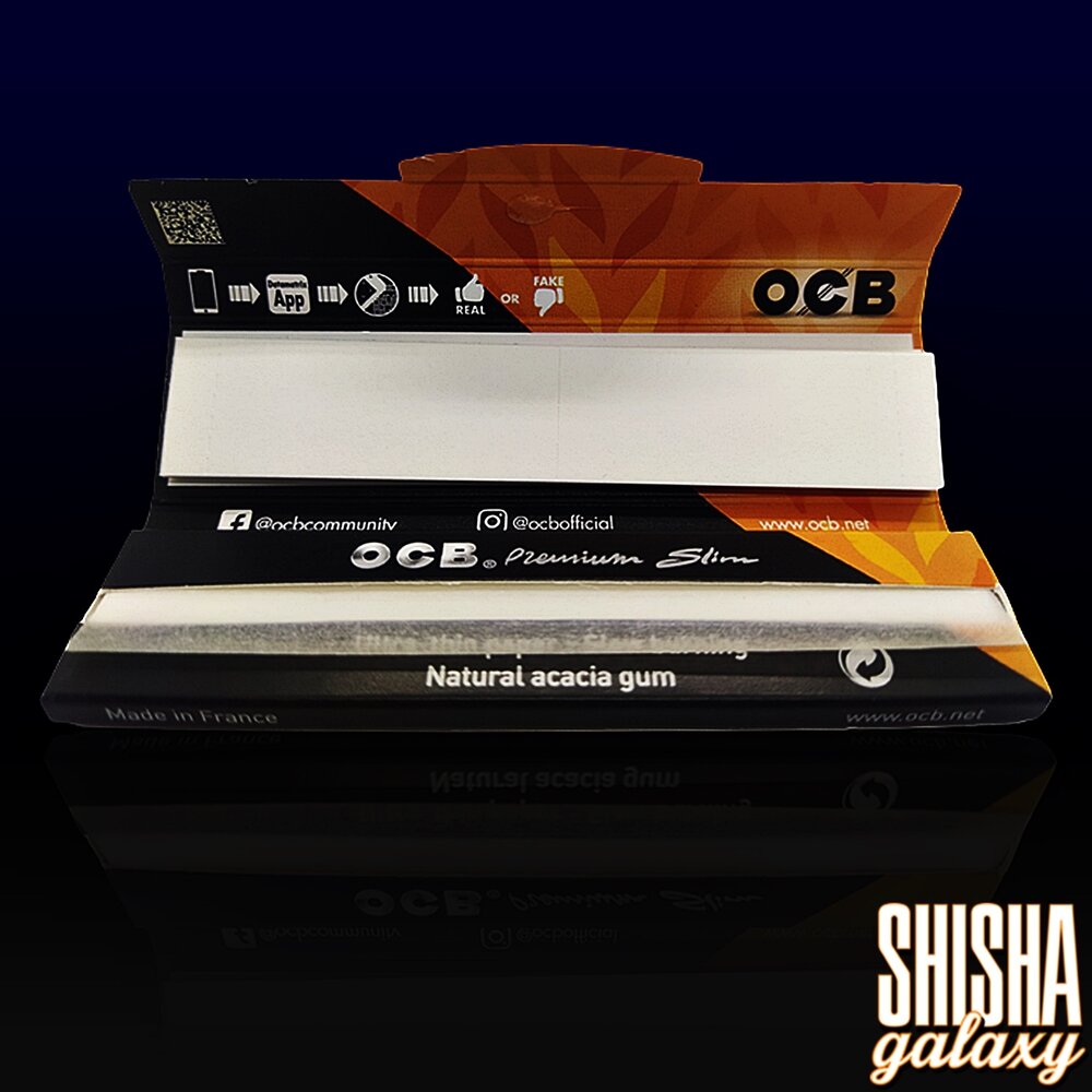 OCB OCB - Schwarz - Premium - Slim - Extra dünn + Tips - Zigarettenpapier (32 Blättchen + 32 Tips) OCB OCB - Schwarz - Premium - Slim - Extra dünn + Tips - Zigarettenpapier (32 Blättchen + 32 Tips)