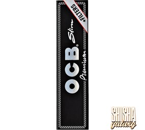 OCB Schwarz - Premium - Slim - Extra dünn + Tips - Zigarettenpapier (32 Blättchen + 32 Tips) OCB Schwarz - Premium - Slim - Extra dünn + Tips - Zigarettenpapier (32 Blättchen + 32 Tips)