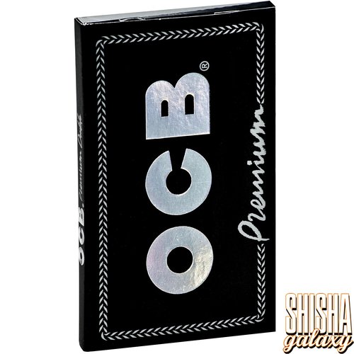 OCB OCB - Schwarz - Premium - Kurz - Extra dünn - Zigarettenpapier (100 Blättchen)