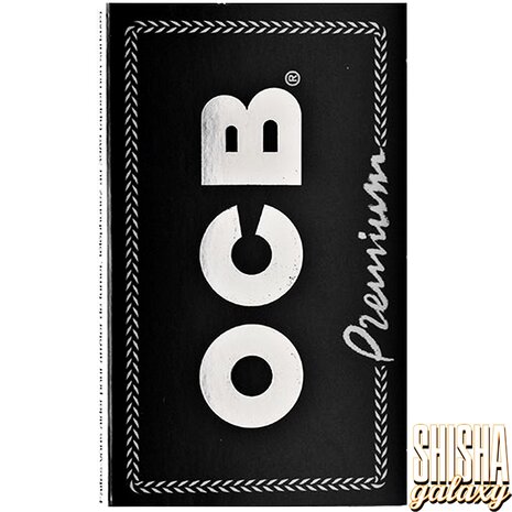 OCB OCB - Schwarz - Premium - Kurz - Extra dünn - Zigarettenpapier (100 Blättchen) OCB OCB - Schwarz - Premium - Kurz - Extra dünn - Zigarettenpapier (100 Blättchen)