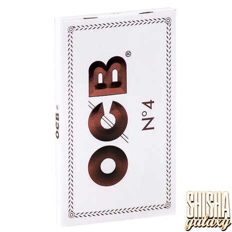 OCB OCB - Weiß - Kurz - Ultra fein - No. 4 - Zigarettenpapier (100 Blättchen) OCB OCB - Weiß - Kurz - Ultra fein - No. 4 - Zigarettenpapier (100 Blättchen)